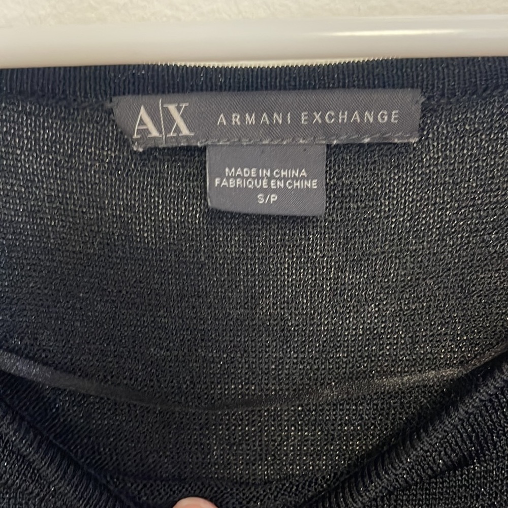 Armani Exchange Black Tunic Dress - Picture 2 of 6